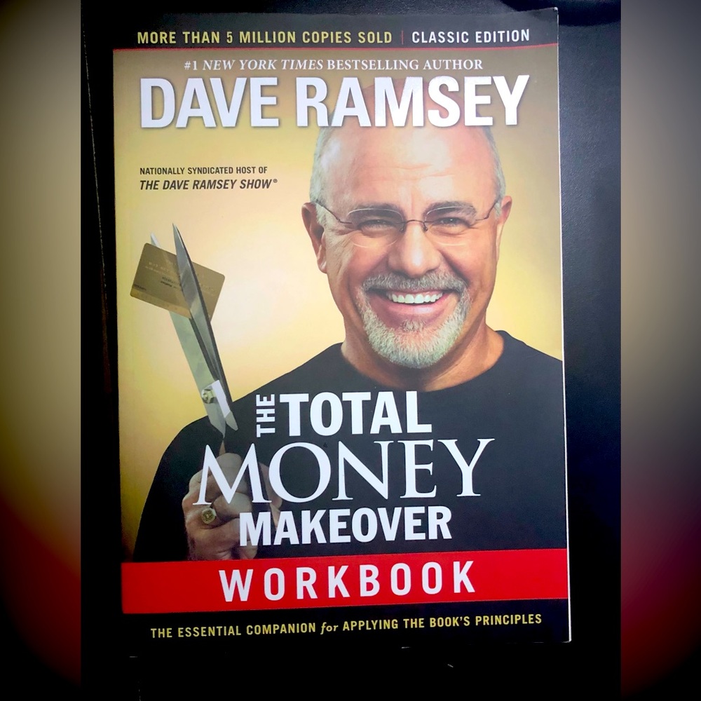 New The Total Money Makeover WORK BOOK